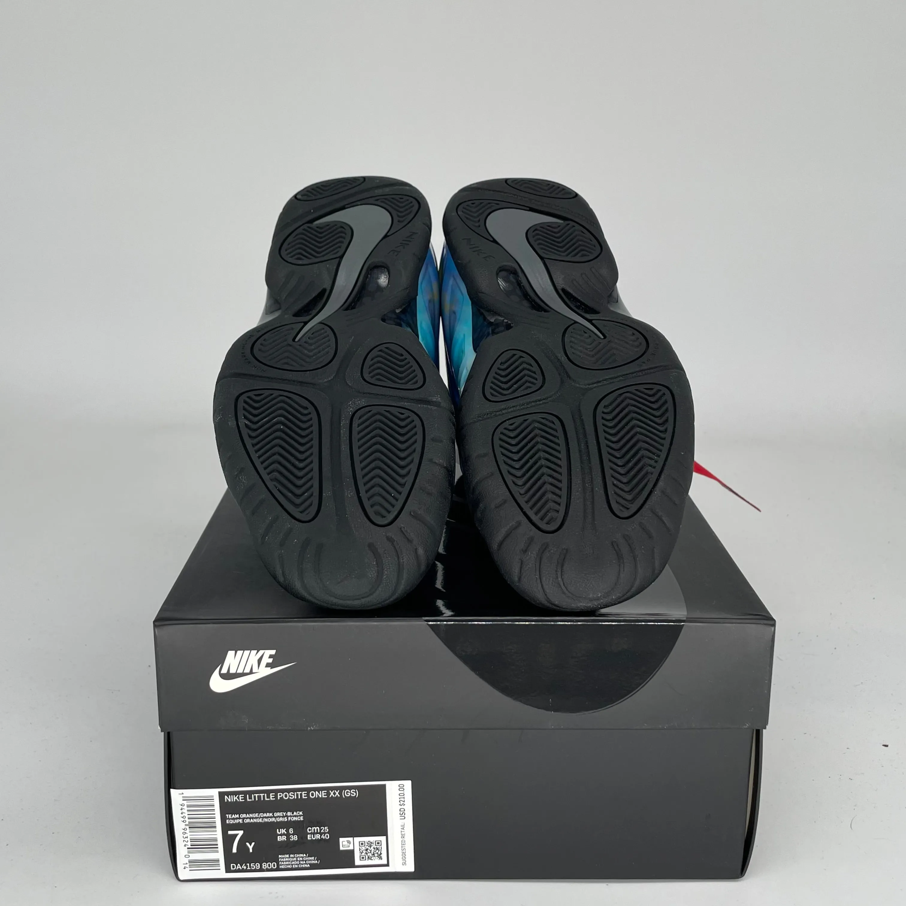 NIKE AIR FOAMPOSITE ONE BIG BANG SIZE 7Y DA4159-800