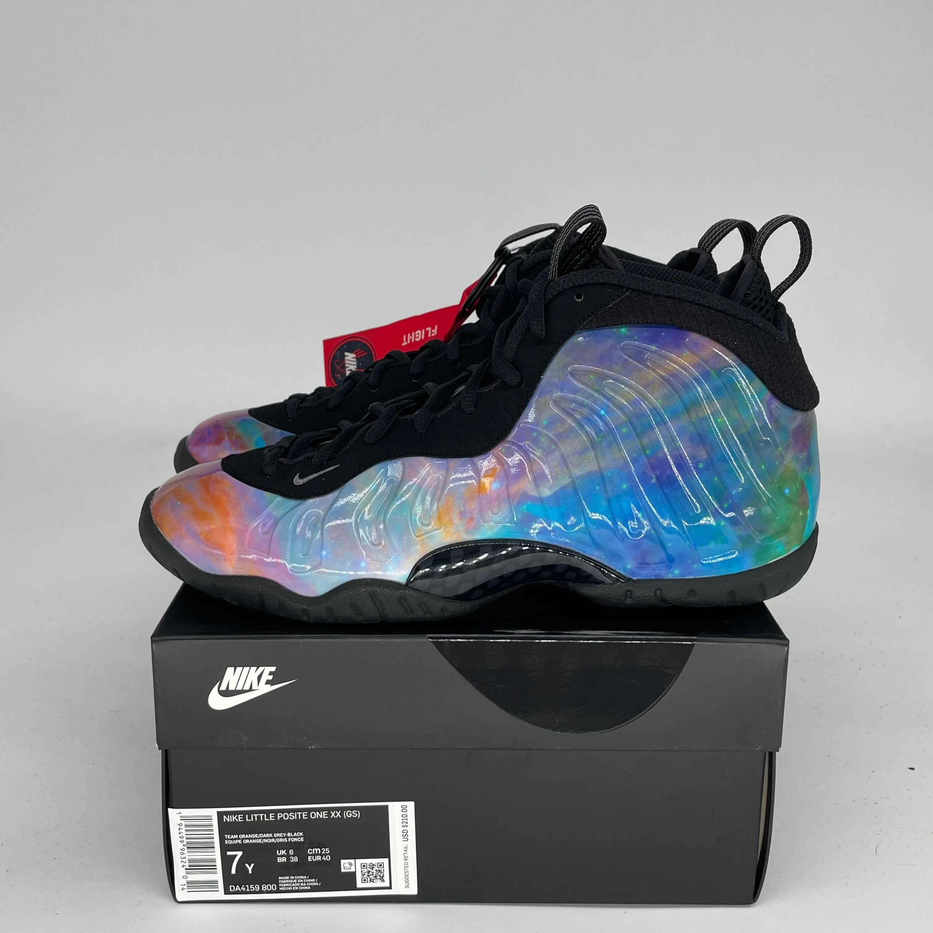 NIKE AIR FOAMPOSITE ONE BIG BANG SIZE 7Y DA4159-800