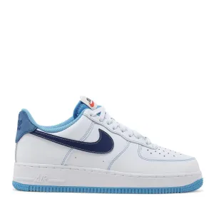 NIKE AIR FORCE 1 '07 FIRST USE WHITE UNIVERSITY BLUE -