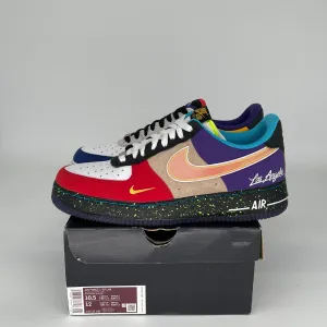 NIKE AIR FORCE 1 LOW WHAT THE LA SIZE 10.5 CT1117-100