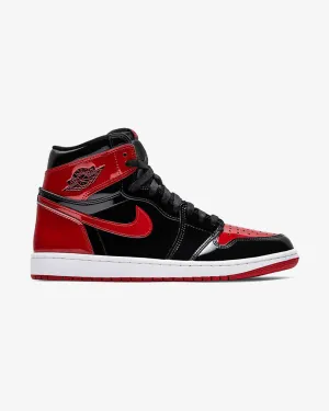 NIKE AIR JORDAN1 HIGH RETRO OG PATENT BRED