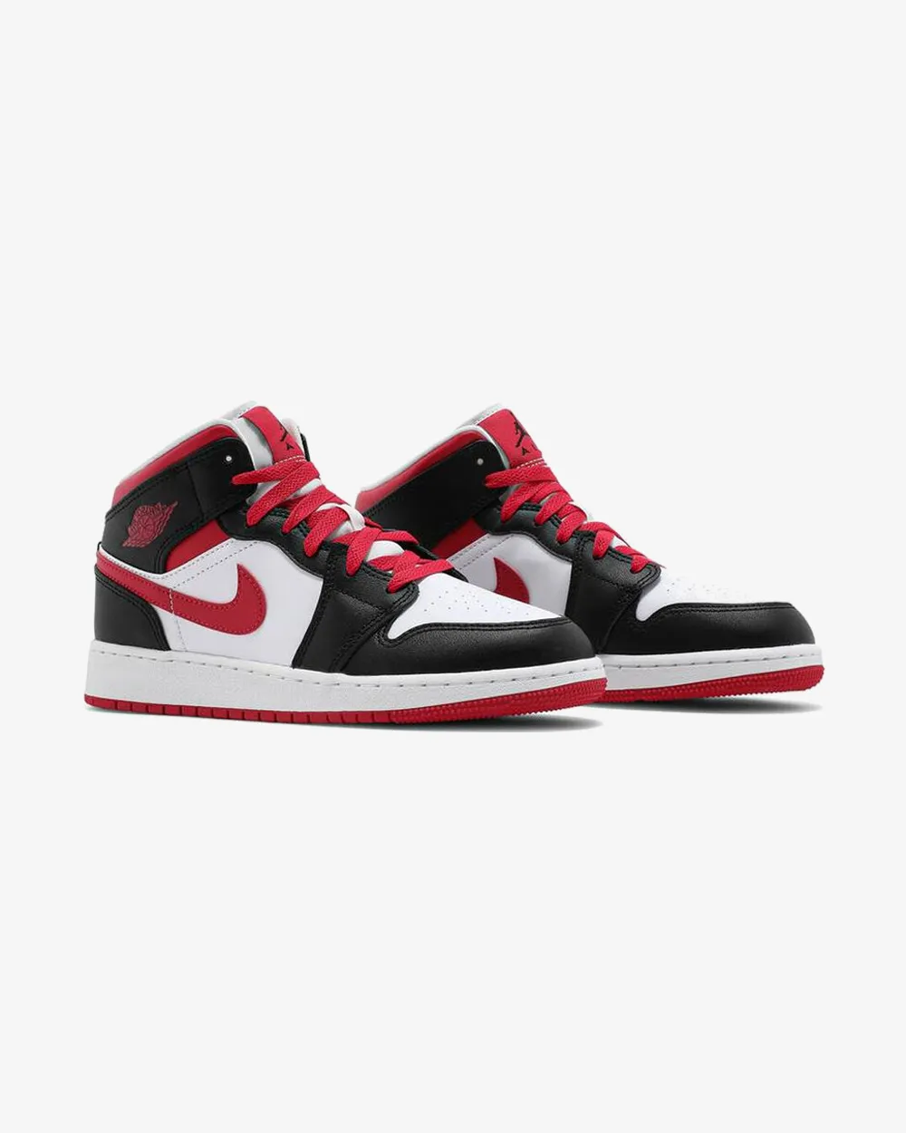 NIKE AIR JORDAN1 MID GS WHITE VERY BERRY US5Y / US6.5W / EU37.5