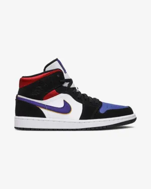 NIKE AIR JORDAN1 MID SE RIVALS LAKERS TOP 3 (NEW)