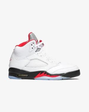 NIKE AIR JORDAN5 RETRO FIRE RED BLACK TONGUE WHITE 2020