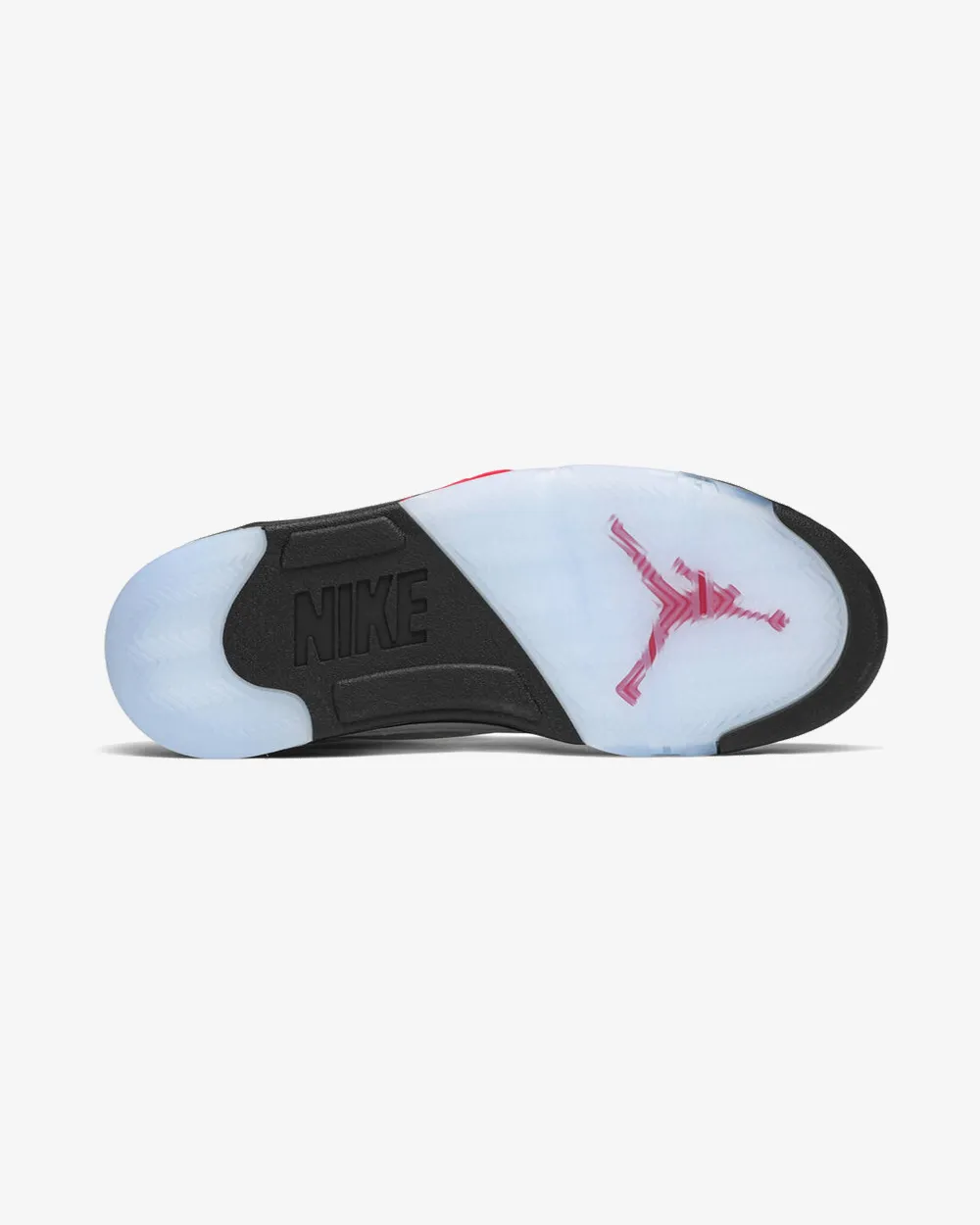 NIKE AIR JORDAN5 RETRO FIRE RED BLACK TONGUE WHITE 2020