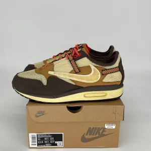 NIKE AIR MAX 1 TRAVIS SCOTT BAROQUE BROWN SIZE 11 DO9392-200