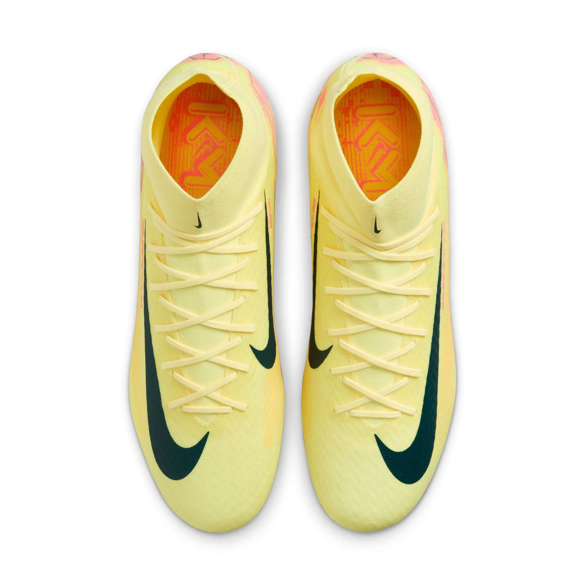 Nike Air Zoom Mercurial Superfly 10 Academy KM Firm Ground FG/MG Soccer Cleat - Laser Orange/Armory