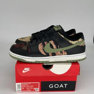 NIKE DUNK LOW CRAZY CAMO SIZE 11.5 DH0957-001