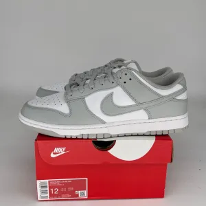 NIKE DUNK LOW GREY FOG SIZE 12 DD1391-103