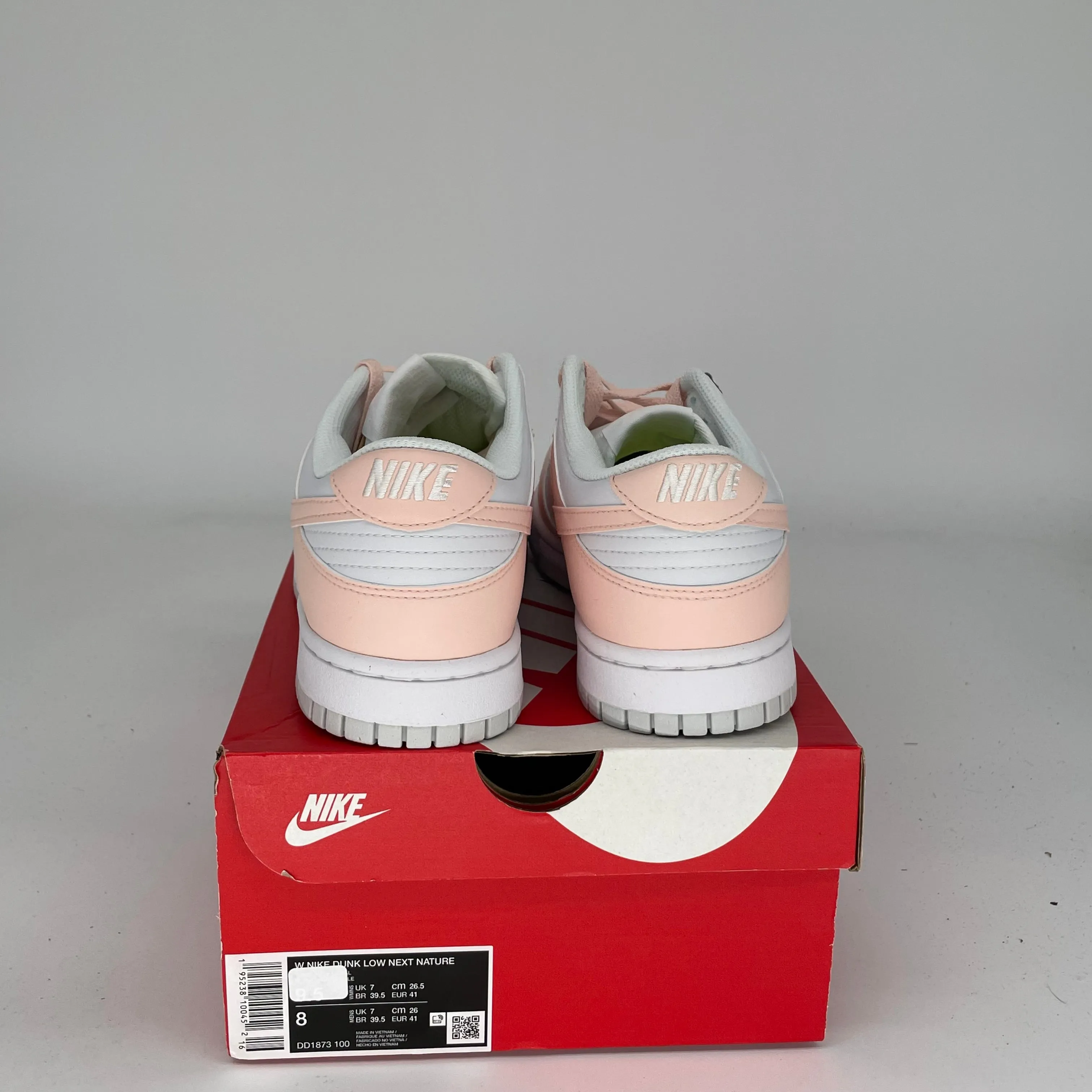 NIKE DUNK LOW NEXT NATURE PALE CORAL W SIZE 8/9.5W DD1873-100