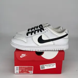 NIKE DUNK LOW REVERSE PANDA SIZE 9.5 DJ6188-101