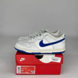 NIKE DUNK LOW SUMMIT WHITE HYPER ROYAL SIZE 4.5Y DH9765-105
