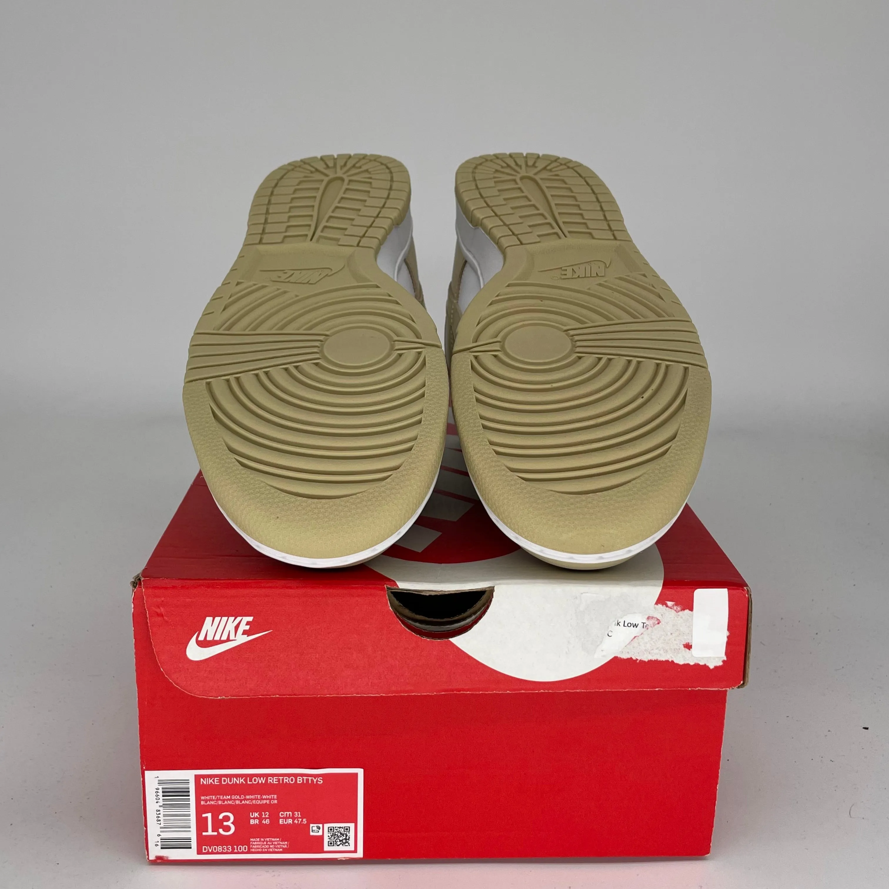 NIKE DUNK LOW TEAM GOLD SIZE 13 DV0833-100
