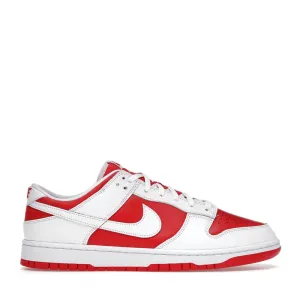 NIKE DUNK LOW WHITE UNIVERSITY RED (NEW)
