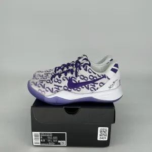 NIKE KOBE 8 PROTRO COURT PURPLE SIZE 5 FQ3549-100