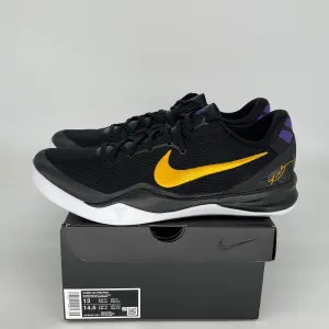 NIKE KOBE 8 PROTRO LAKERS AWAY SIZE 13 HF9550-001