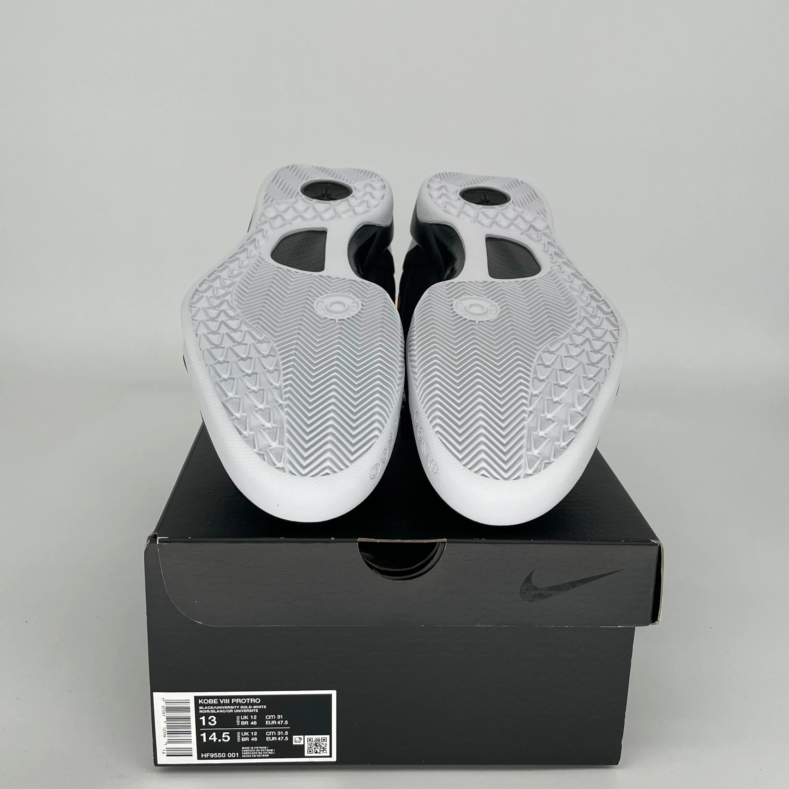 NIKE KOBE 8 PROTRO LAKERS AWAY SIZE 13 HF9550-001