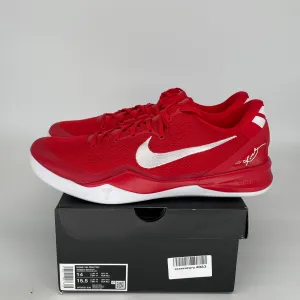 NIKE KOBE 8 PROTRO UNIVERSITY RED SIZE 14 HF9550-600