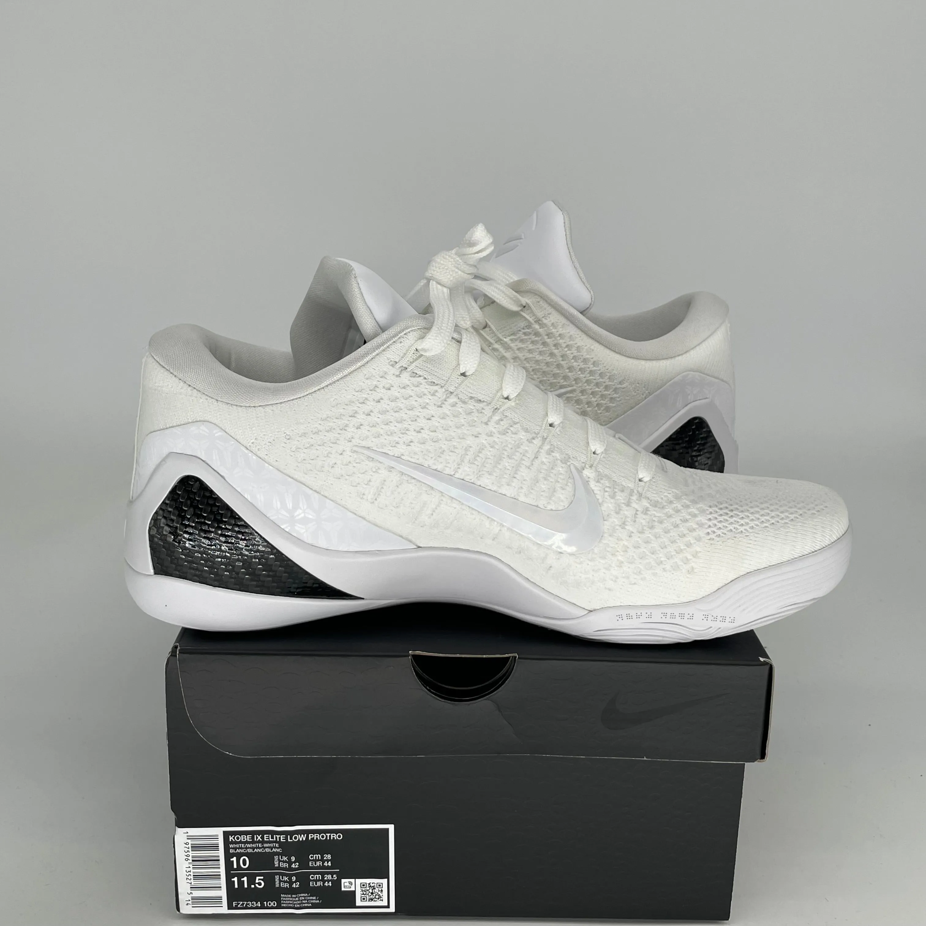 NIKE KOBE 9 PROTRO ELITE SIZE 10 FZ7334-100