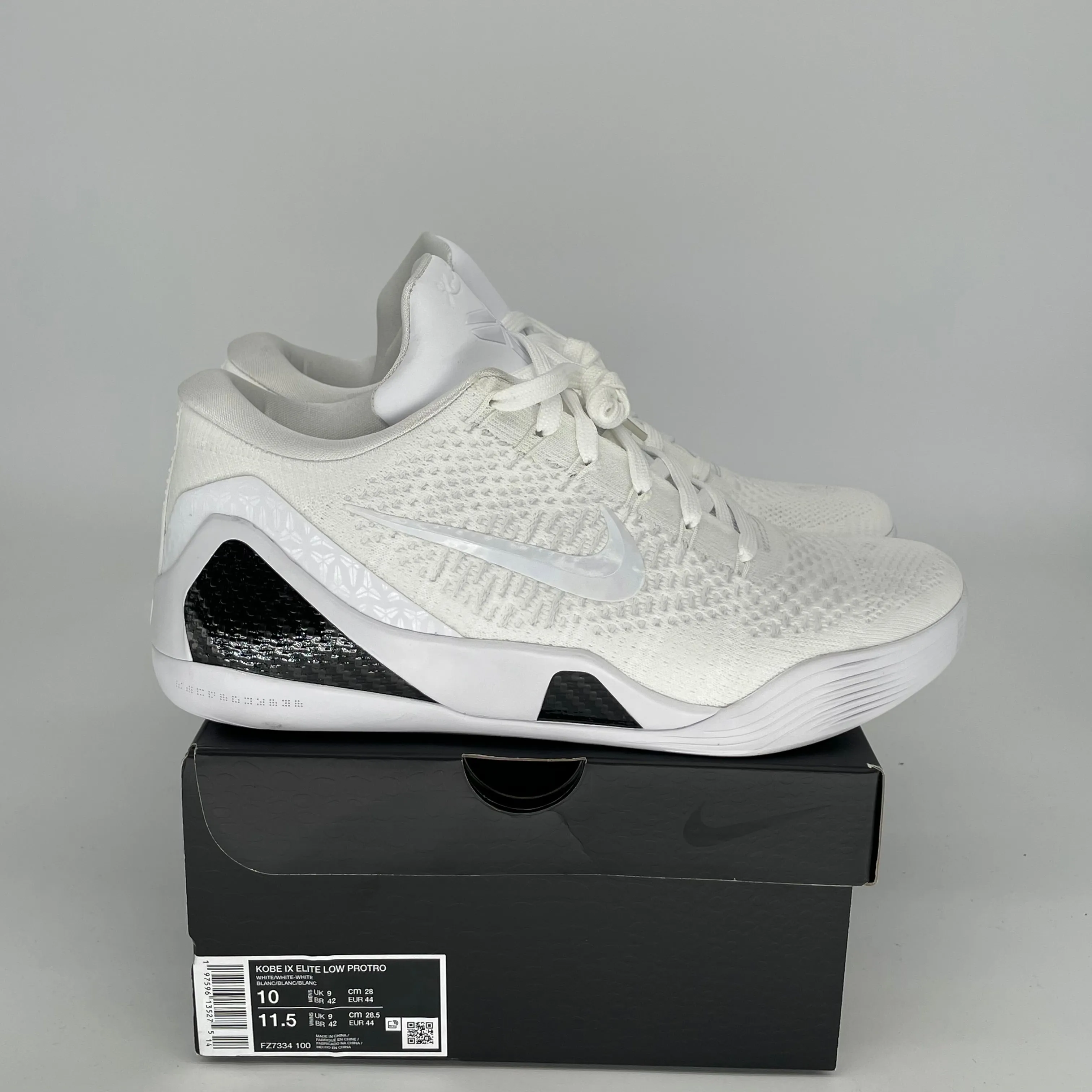 NIKE KOBE 9 PROTRO ELITE SIZE 10 FZ7334-100