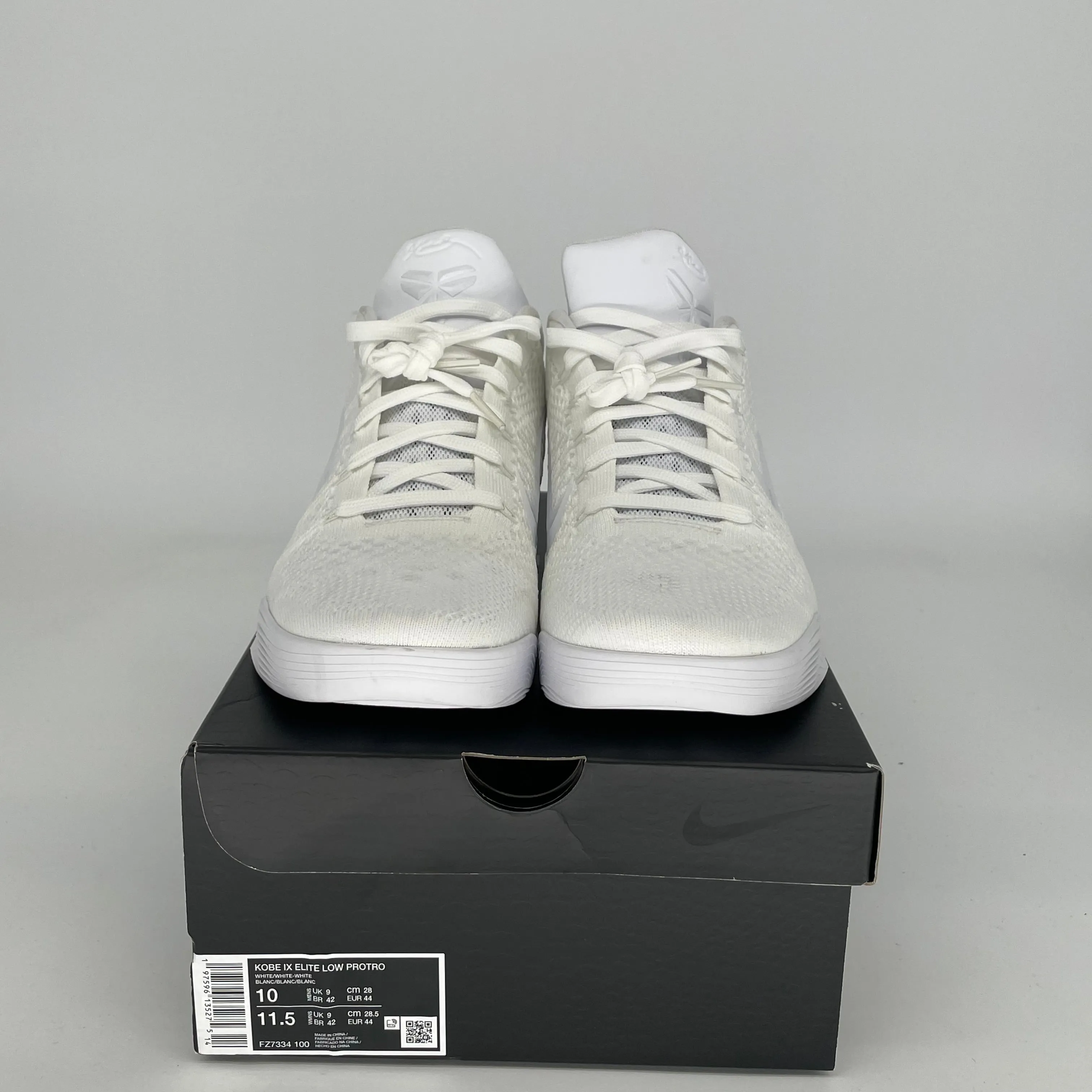 NIKE KOBE 9 PROTRO ELITE SIZE 10 FZ7334-100