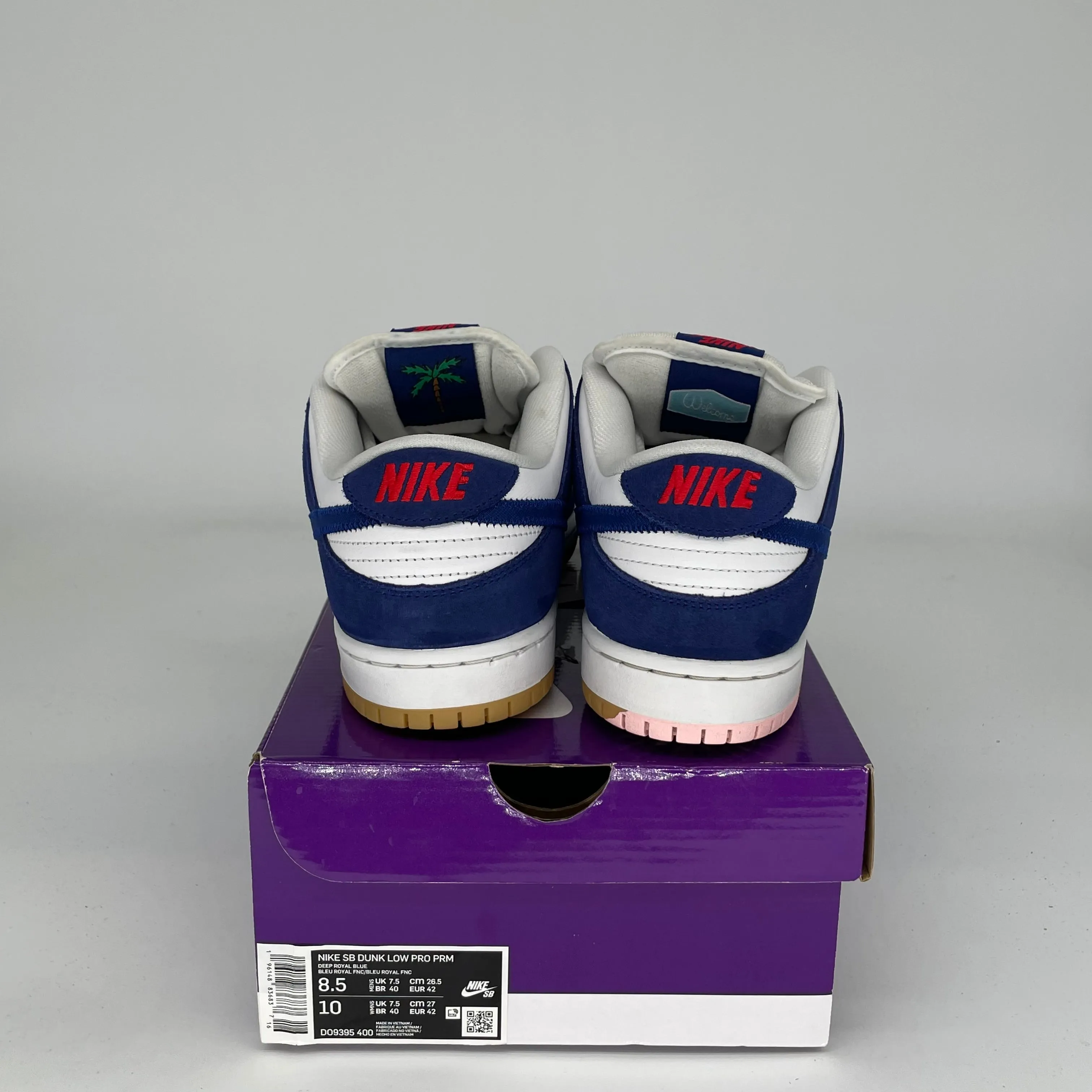 NIKE SB DUNK LOW LA DODGERS SIZE 8.5 DO9395-400