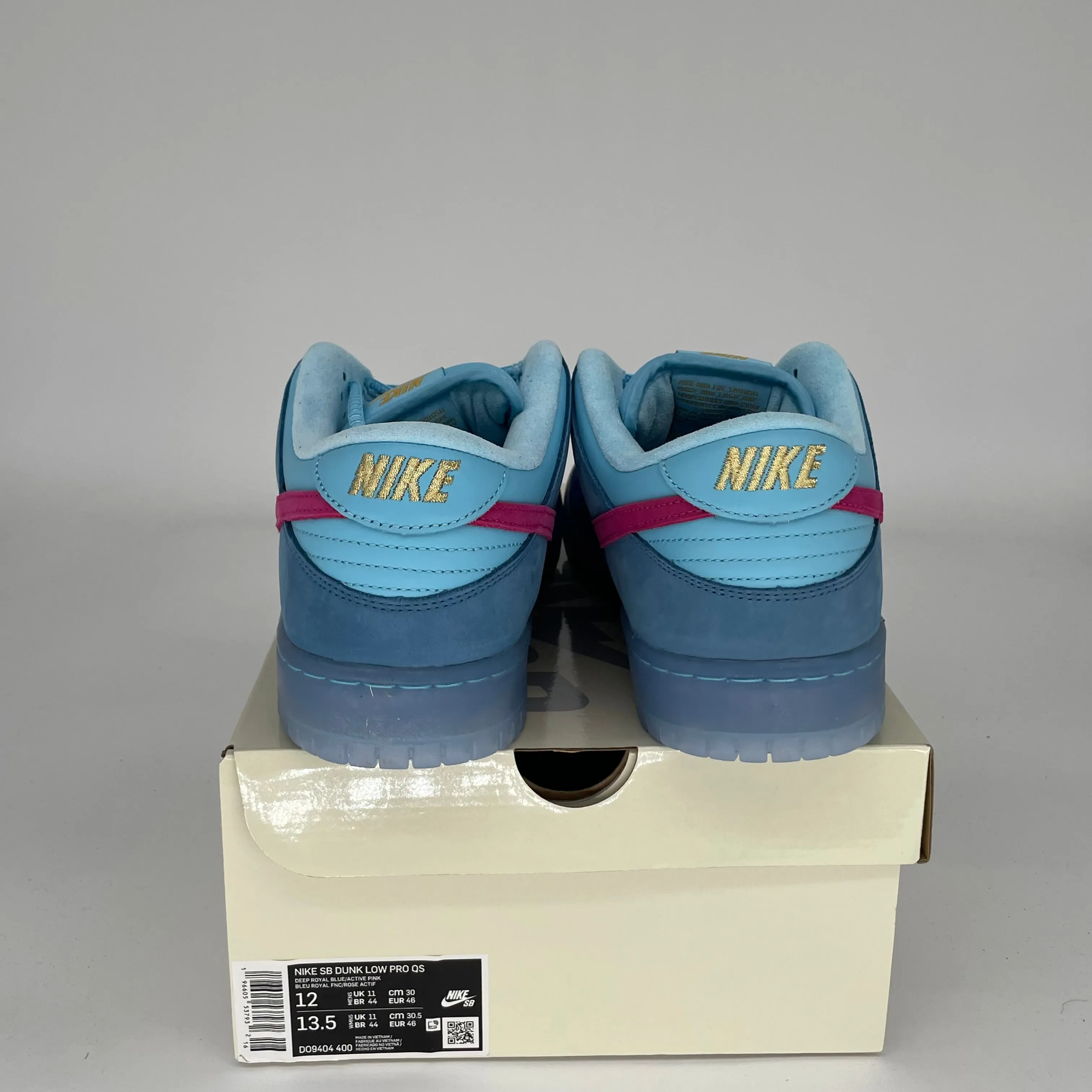 NIKE SB DUNK LOW RUN THE JEWELS SIZE 12 DO9404-400