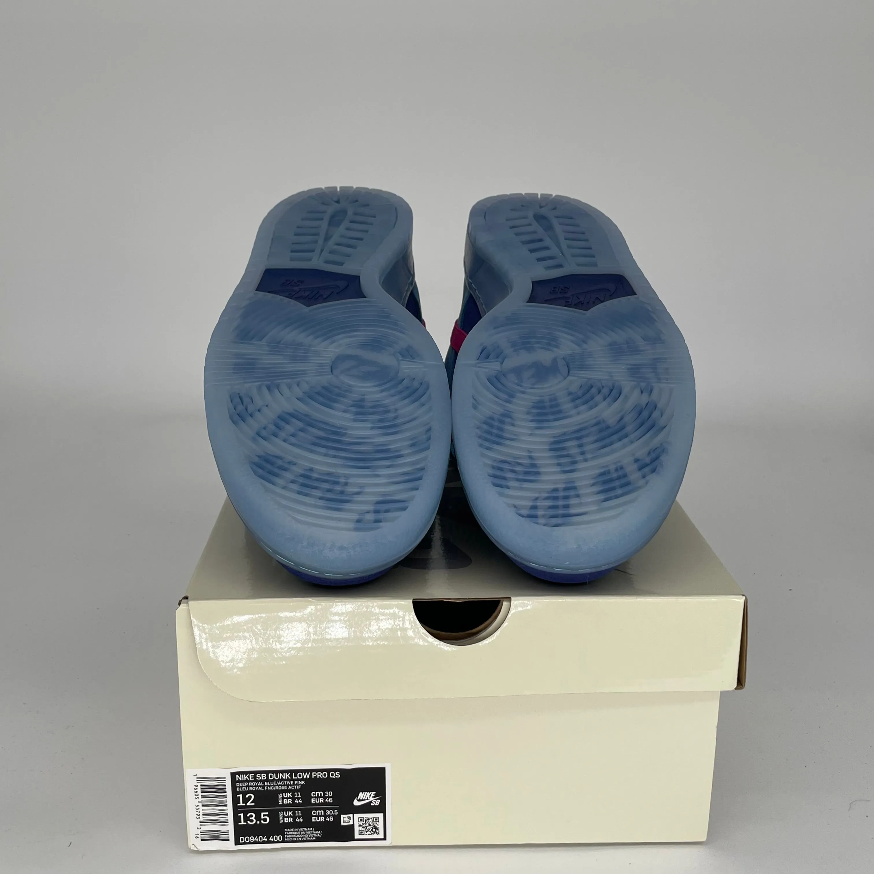 NIKE SB DUNK LOW RUN THE JEWELS SIZE 12 DO9404-400