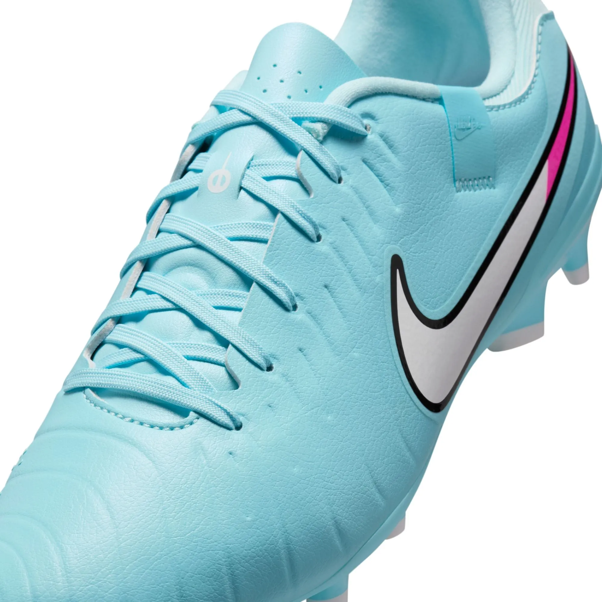 Nike Tiempo Legend 10 Academy FG Firm Ground Soccer Cleats - Copa/White