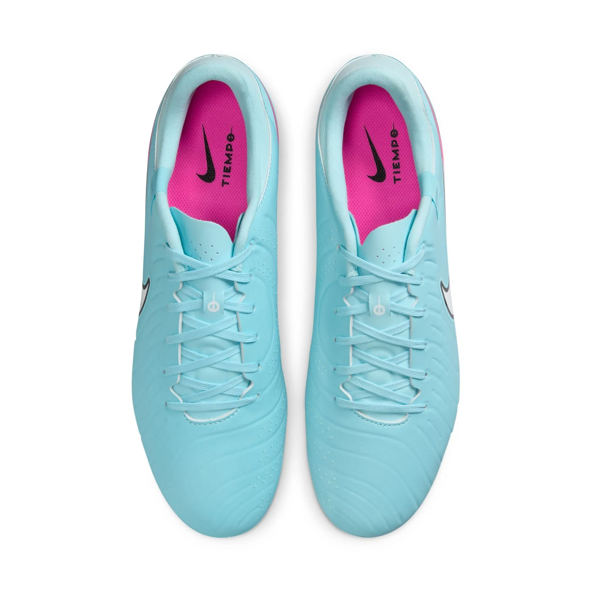 Nike Tiempo Legend 10 Academy FG Firm Ground Soccer Cleats - Copa/White