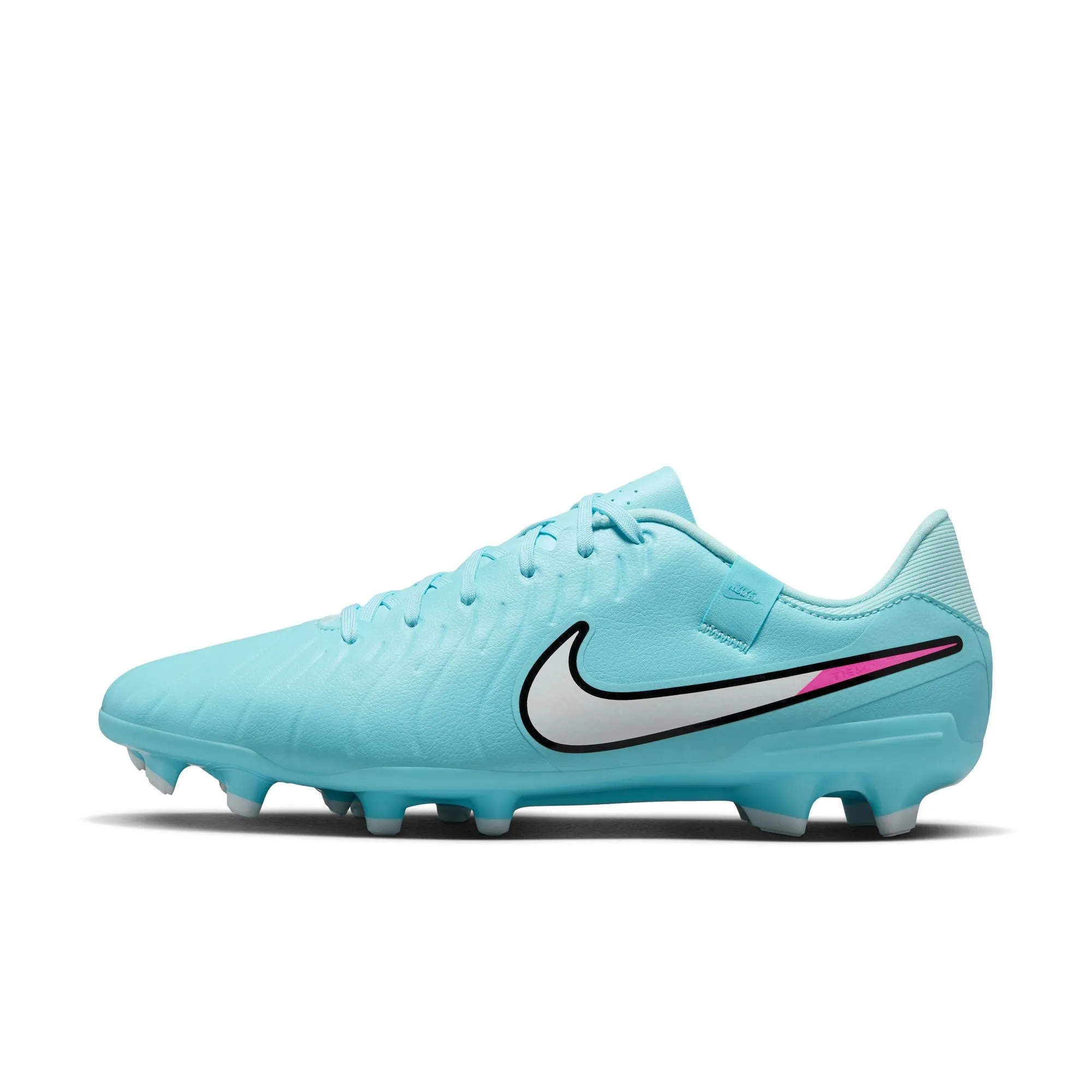 Nike Tiempo Legend 10 Academy FG Firm Ground Soccer Cleats - Copa/White