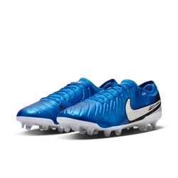 Nike Tiempo Legend 10 Elite FG Firm Ground Soccer Cleats - Soar/White