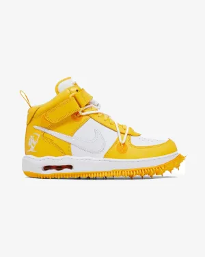 NIKE X OFF WHITE AIR FORCE1 MID VARSITY MAIZE