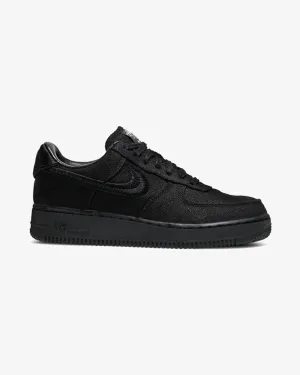 NIKE X STUSSY AIR FORCE 1 LOW BLACK
