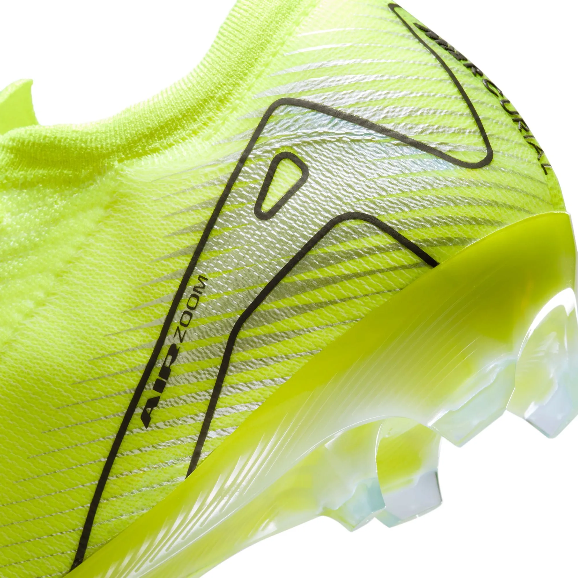 Nike Zoom Mercurial Vapor 16 Elite FG Soccer Cleats - Yellow/ Volt/ Black