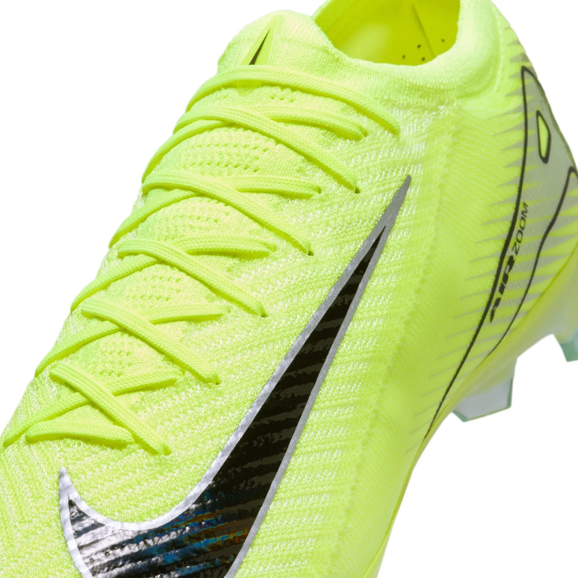 Nike Zoom Mercurial Vapor 16 Elite FG Soccer Cleats - Yellow/ Volt/ Black