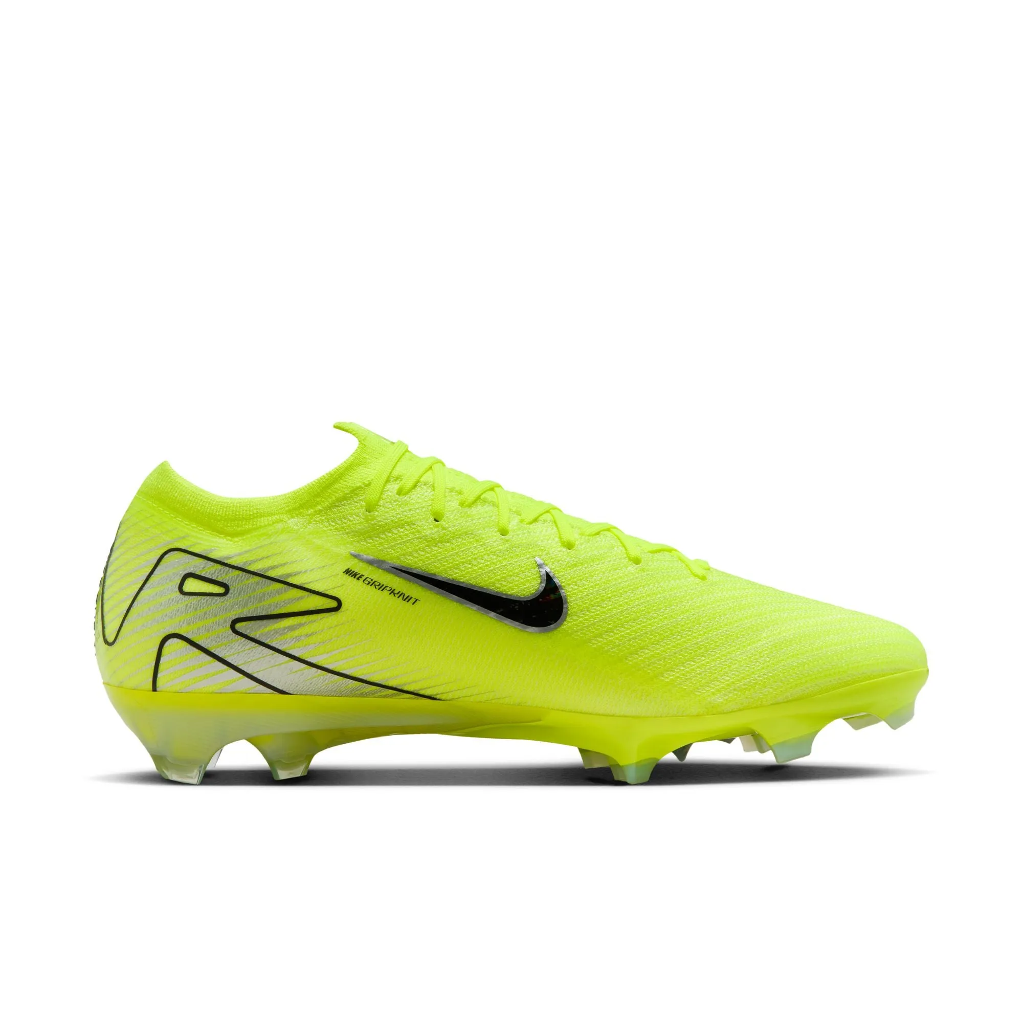 Nike Zoom Mercurial Vapor 16 Elite FG Soccer Cleats - Yellow/ Volt/ Black