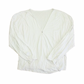 Of an Origin Girls White Long Sleeve Shirt ruffle tops girls, long sleeve tees girls