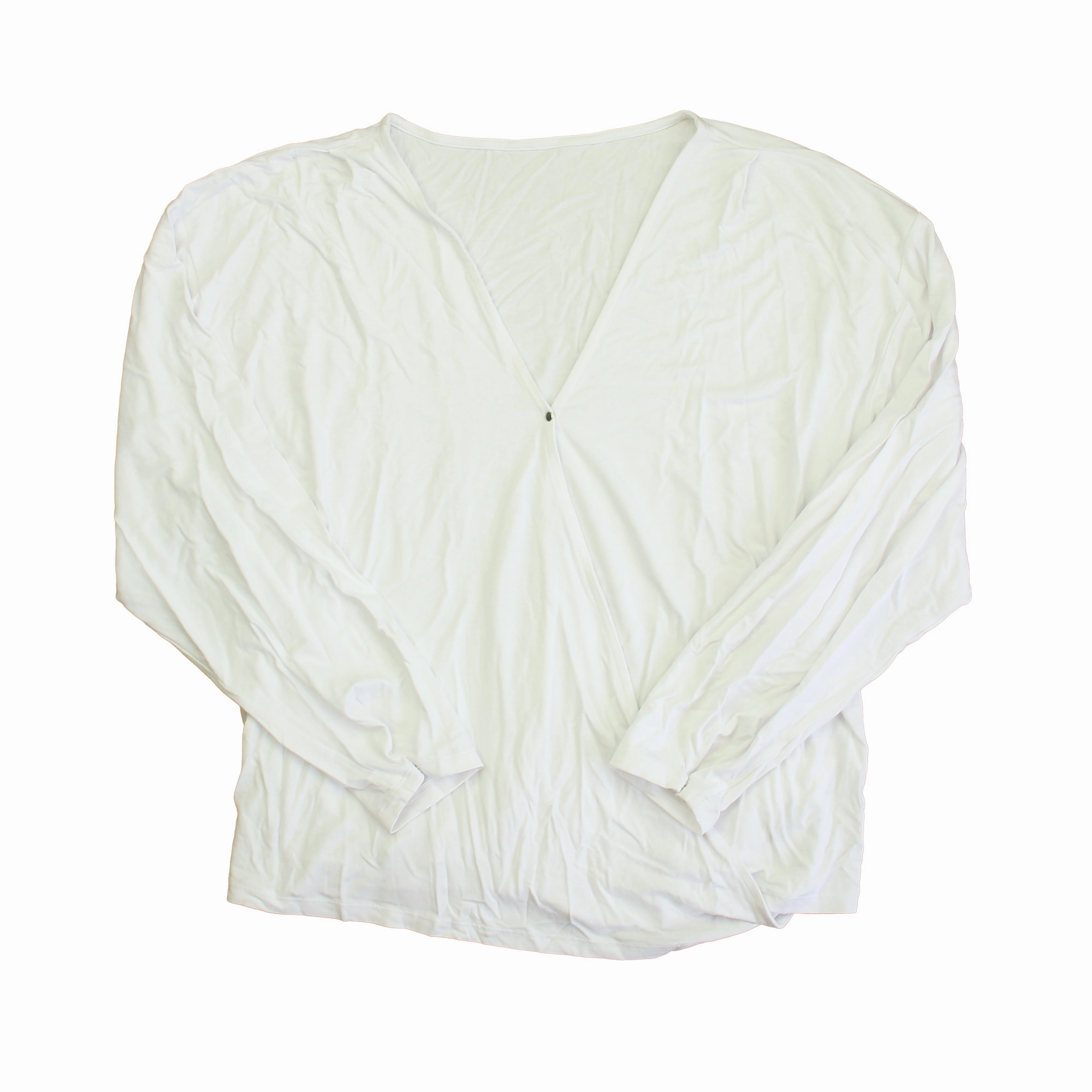 Of an Origin Girls White Long Sleeve Shirt ruffle tops girls, long sleeve tees girls
