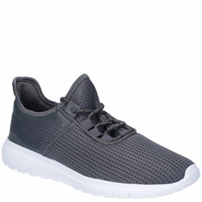 osaga Lennox Lace Up Trainer Lightweight Running Shoes,Slip On Athletic Shoes,Breathable Workout Shoes