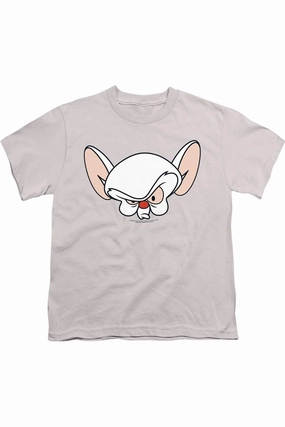 Pinky And The Brain Brain Short Sleeve Youth Tee / T-Shirt graphic tees for boys, polo shirts boys