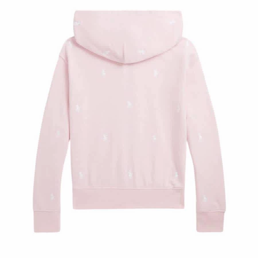 Polo Ralph Lauren Girls Embroidered Pony Long Sleeve Hoodie Girls Tunic Top