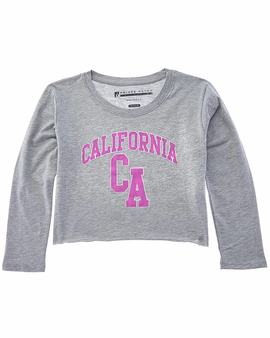 Prince Peter California Crop T-Shirt ruffle tops girls, long sleeve tees girls