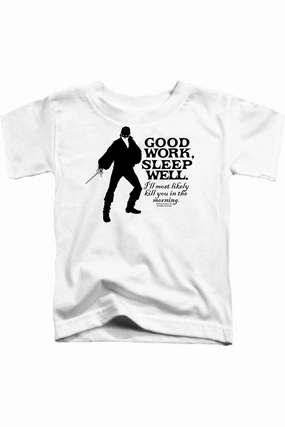 Princess Bride Good Work Short Sleeve Juvenile Tee / T-Shirt graphic tees for boys, polo shirts boys