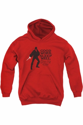 Princess Bride Good Work Youth Pull Over Hoodie graphic tees for boys, polo shirts boys