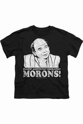 Princess Bride Morons Short Sleeve Juvenile Tee / T-Shirt graphic tees for boys, polo shirts boys