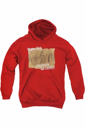 Princess Bride Stormin Da Castle Youth Pull Over Hoodie graphic tees for boys, polo shirts boys