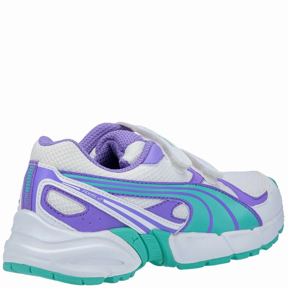 Puma Axis Mesh V2 Touch Fastening Boys Trainers Boys SneakersBoys Running Shoes
