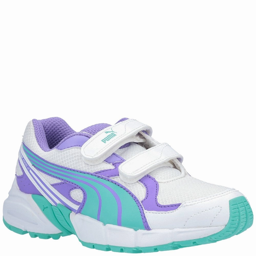 Puma Axis Mesh V2 Touch Fastening Boys Trainers Kids Athletic Shoes,Toddler Sports Shoes,Youth Casual Shoes