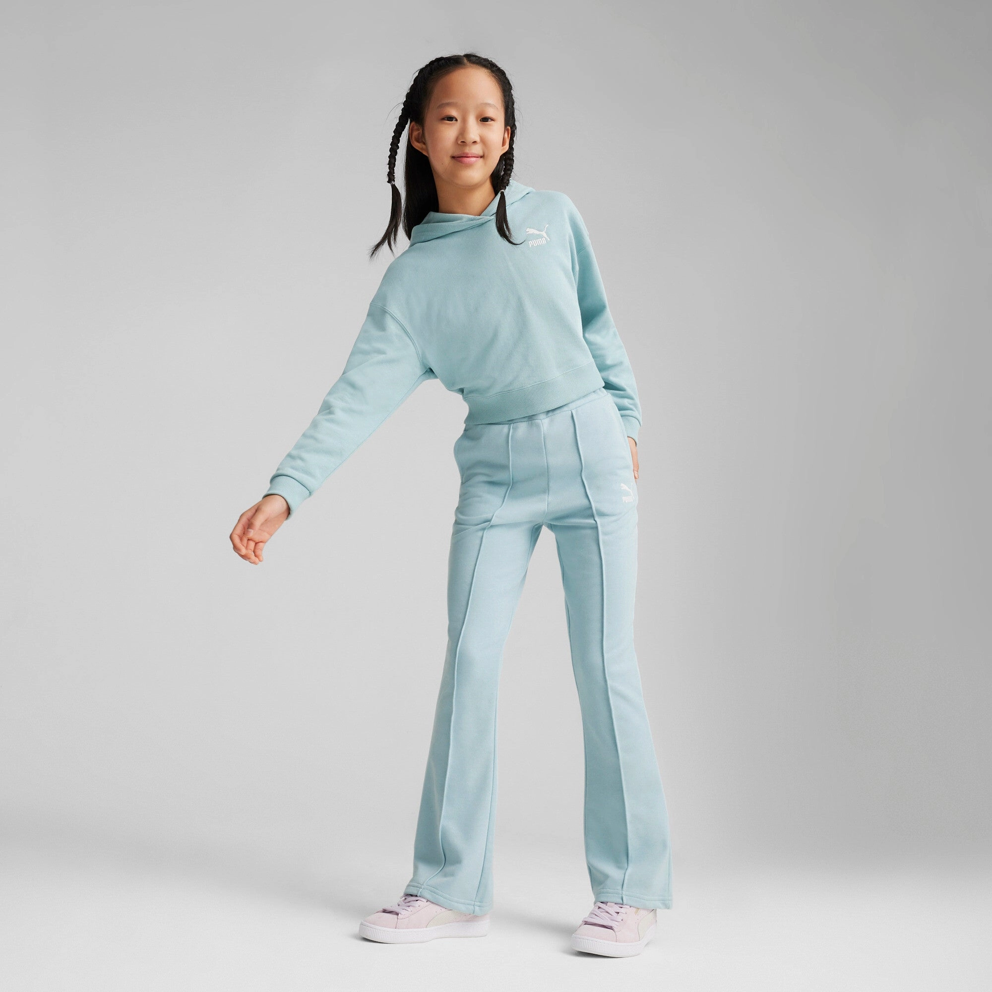 PUMA Big Kids' Girls' BETTER CLASSICS Hoodie Girls Seamless Sportswear